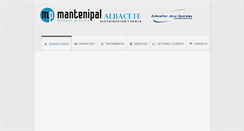 Desktop Screenshot of mantenipalalbacete.com