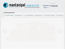 Tablet Screenshot of mantenipalalbacete.com